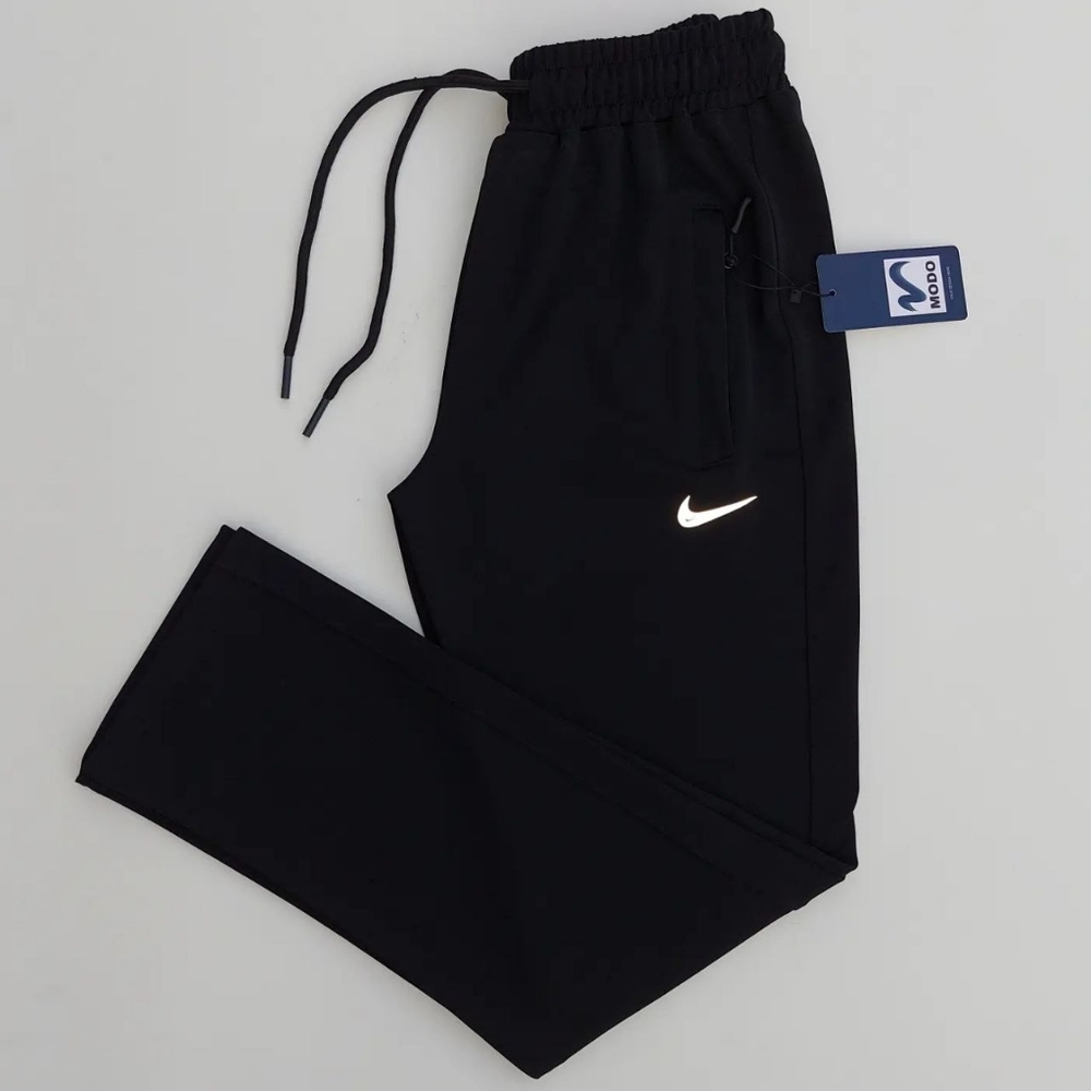 Nike Black Joggers with White Logo